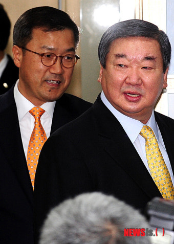 조인식 참석한 구본능 총재와 최재문 대표이사