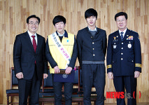 영월공고 학생들 학교폭력근절 결의