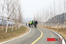 자작나무 길을 따라 힘찬 라이딩