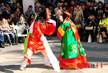 눈 맞은 취발이와 소무