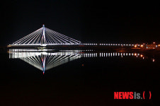 랜드마크 신 완도대교 야경