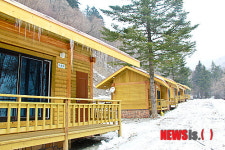 1박2일 촬영지로 유명한 국립삼봉자연휴양림