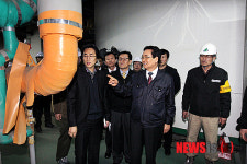 서구 남선공원종합체육관 공사추진 상황 점검