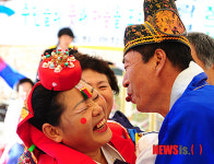 영월군 북면 마차5리 마을주민이 마련한 가장  행복한 순간