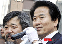 정동영, 한표 호소 연설