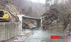 춘천시 사북면 지암리 새을2교 통행 재개