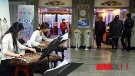 투표하고 가야금 연주도 듣고