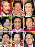 당선 확정되는 순간 여야 의원들 얼굴