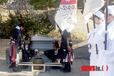 아산 현충사 충무정 취수식
