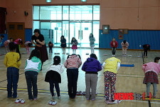 천안부성초 학생들 예절교육