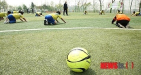 구로구 디딥돌축구단 창단 1년 행사 개최