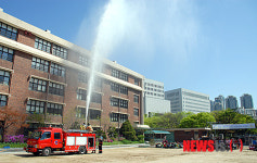 신서초등학교 전교생 소방안전교육