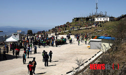 무등상 정상의 군 부대