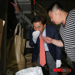 새누리당 이재오 의원 미곡 처리장 방문