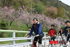 북한강 새물결따라 힘찬 라이딩