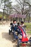 붕어섬에서 뛰노는 즐거움