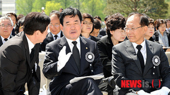 이야기 나누는 고흥길, 김진표, 황우여