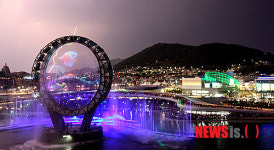 [엑스포 현장]환상적인 빅오쇼 일반에 공개