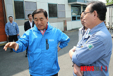 인천 방문한 새누리당 이재오