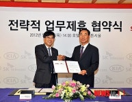 기아차, SK텔레콤과 업무제휴
