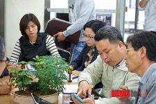 경남도 장애인부모회 거창군 항의 방문