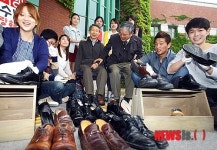 스승의날 구두닦이 봉사