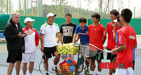 이형택 선수와 함께하는 테니스 교실