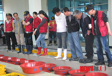 목포 북항 활어위판장 경매 보이콧
