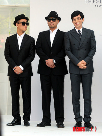 매력남 리쌍-유재석, 정준하 결혼식 참석