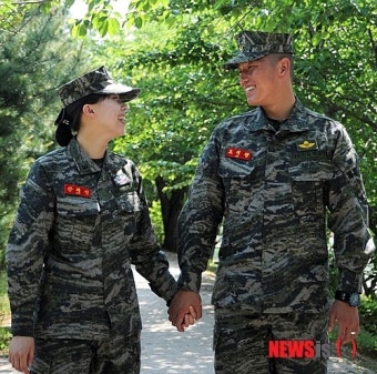 배우자 따라 해병대 입대한 예비부부 3쌍 '눈길'