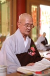 현지사 대적광전서 법문 낭독 자재만현 큰스님