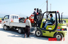 창녕군, 공휴일 농기계 임대
