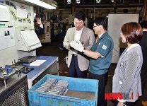 기업 현장을 찾은 이한수 익산시장