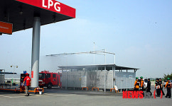 가스시설 현지적응훈련