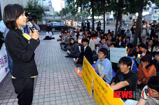 쾌유 기원하는 김재연 의원