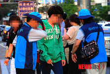 금연구역 흡연, 야간에도 안심 할 수 없다!