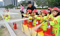 종로소방서, 고궁박물관 푸르미 어린이집 안전교육실시