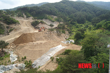 거창군 웅양 일반산업단지 조성 마찰