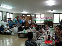 [소식]대구 지산동 바르게살기위원회, 경로당 삼계탕 대접
