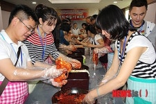 중국청소년 한국 음식체험 및 전통놀이 한마당 열려