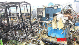 전쟁터 같은 화성 팔탄 폭발현장