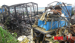 전쟁터 같은 화성 팔탄 폭발현장