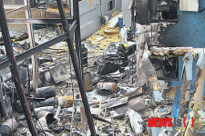 전쟁터 같은 화성 팔탄 폭발현장