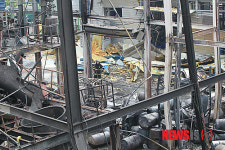 전쟁터 같은 화성 팔탄 폭발현장