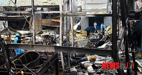 전쟁터 같은 화성 팔탄 폭발현장-실종자 수색