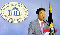 당원명부 유출사건 브리핑하는 박민식 의원