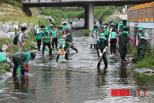 성북천 일대 정화활동