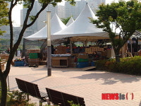 서산호수공원에 대형의류 활인매장 입점 말썽
