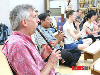 2012 국제국악연수, 단소 강습