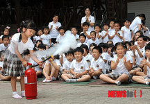 어린이 소방안전교육 및 대피훈련